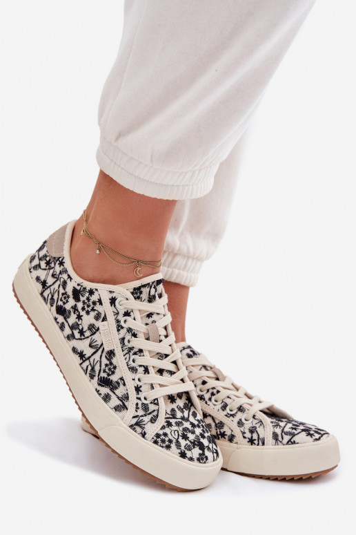 chaussures décontractées Baskets Féminin Big Star TT274842 couleur ivoire