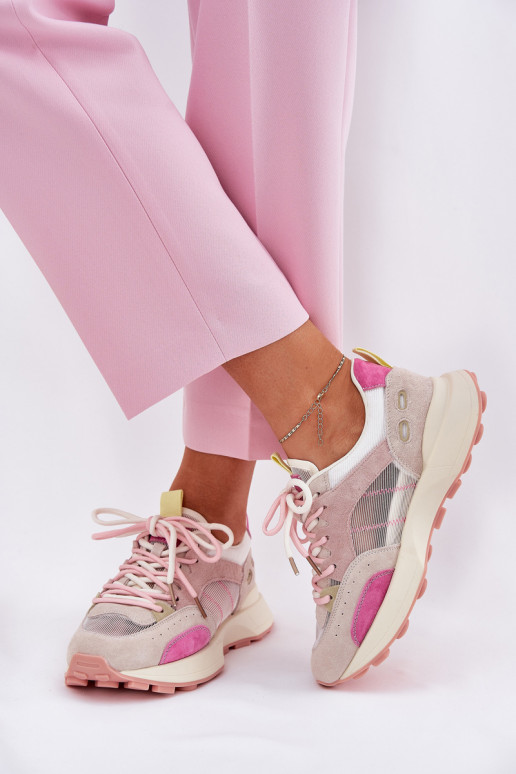 en daim baskets Chaussures modèle baskets Féminin Vinceza 66725 Couleurs différentes