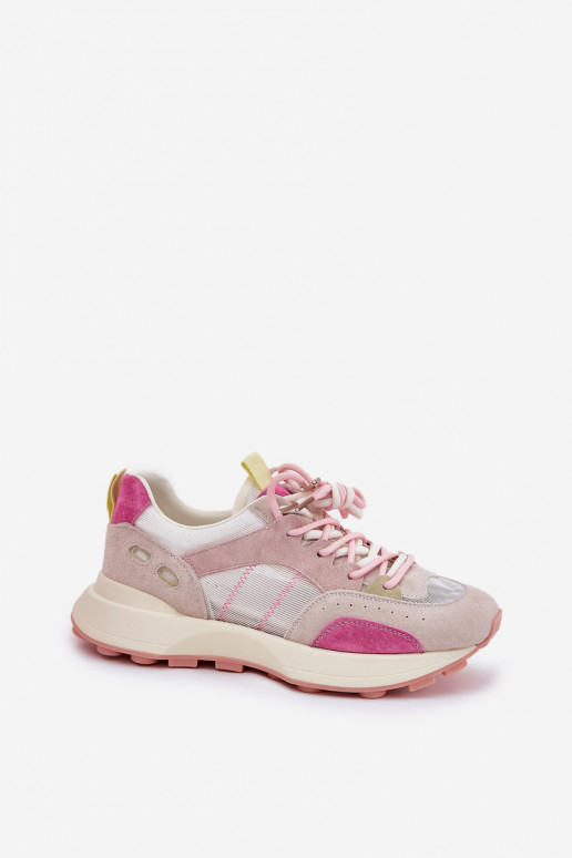 en daim baskets Chaussures modèle baskets Féminin Vinceza 66725 Couleurs différentes