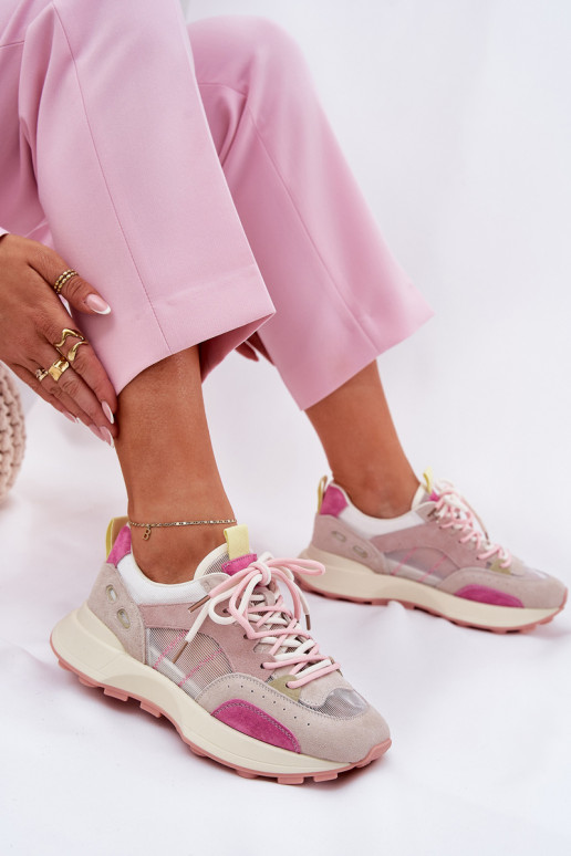 en daim baskets Chaussures modèle baskets Féminin Vinceza 66725 Couleurs différentes