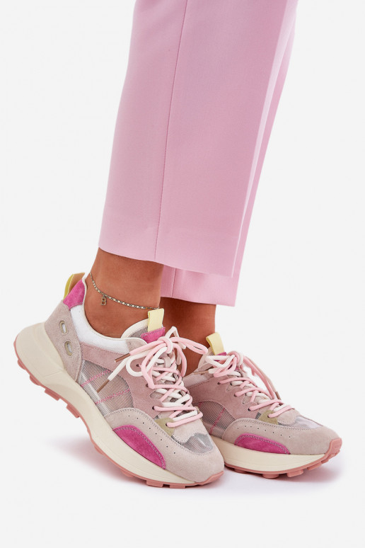 en daim baskets Chaussures modèle baskets Féminin Vinceza 66725 Couleurs différentes