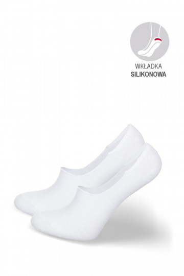 Chaussettes en microfibre pour hommes en bambou blanches