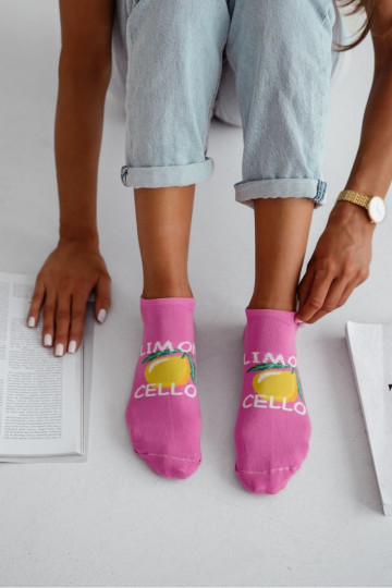 Chaussettes LIMONCELLO couleur rose