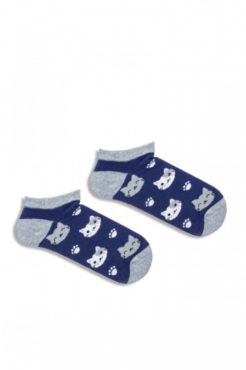 Chaussettes Chats Puéril Jeunesse bleu foncé