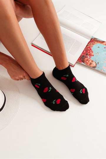 Chaussettes Féminin DANSiśnie couleur noire