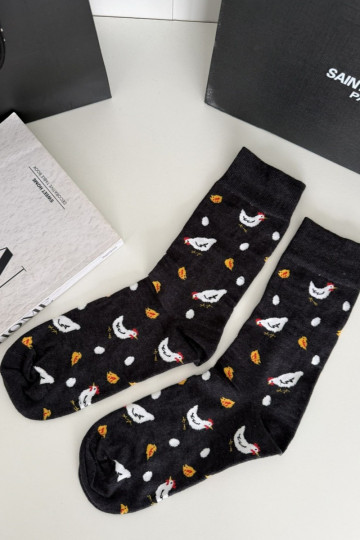 Chaussettes grises pour hommes