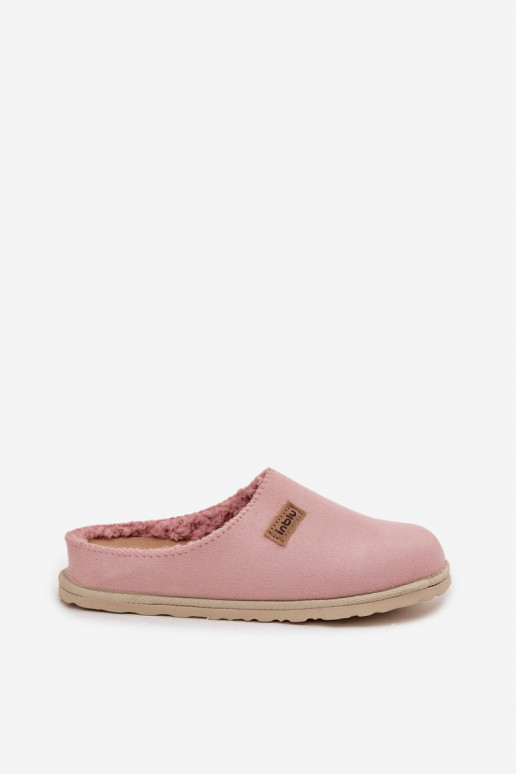 Chaussons Féminin chaussures fait maison Inblu CS000045 couleur rose
