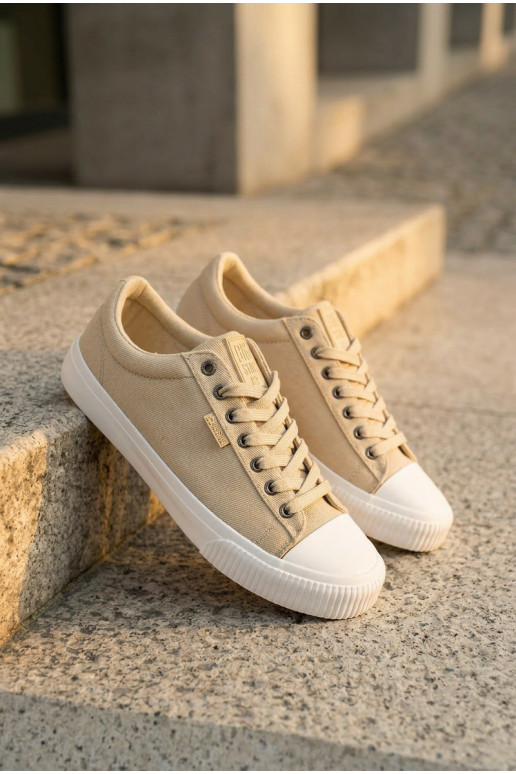 Faible Chaussures décontractées pour hommes Big Star TT174115 beige