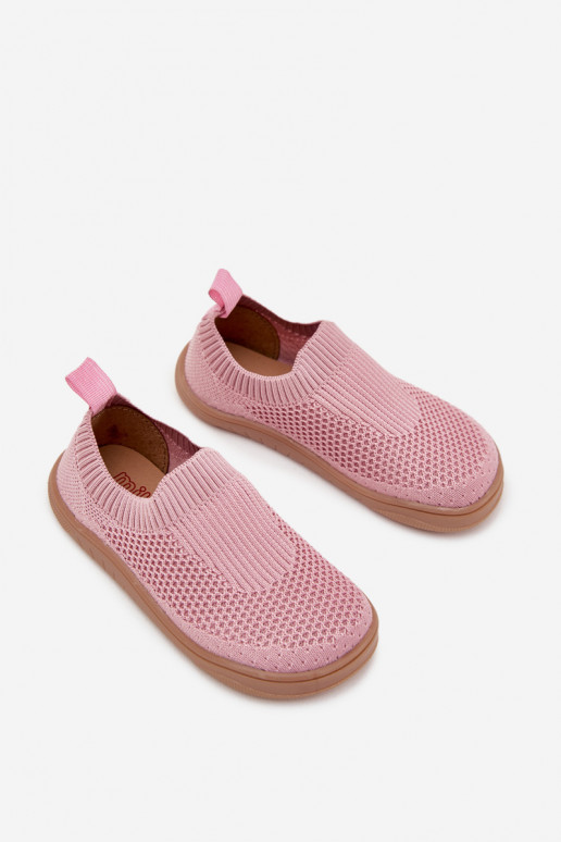 Pantoufles à enfiler Barefoot Puéril Milami couleur rose Il fautriselle