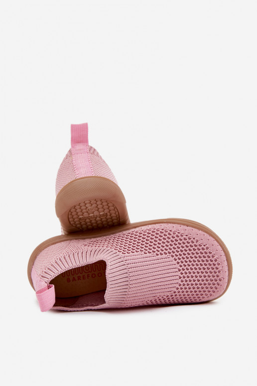 Pantoufles à enfiler Barefoot Puéril Milami couleur rose Il fautriselle
