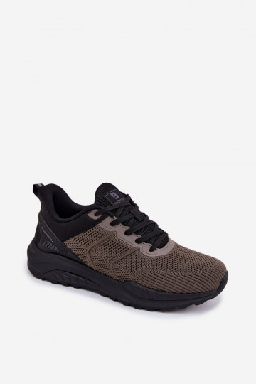baskets pour hommes vert-couleur noire Remel