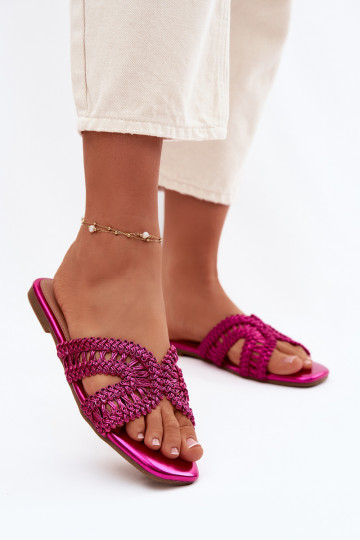 Chaussons pour femmes couleur rose Fariella 2