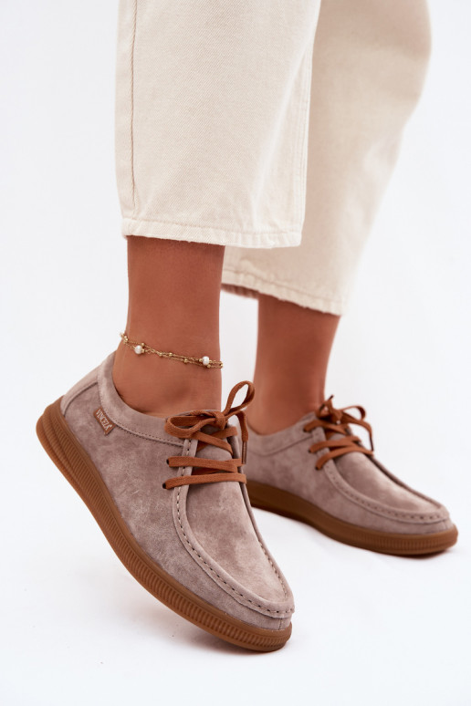 chaussuresActivéturalnego en daimu Vinceza 95391 beige