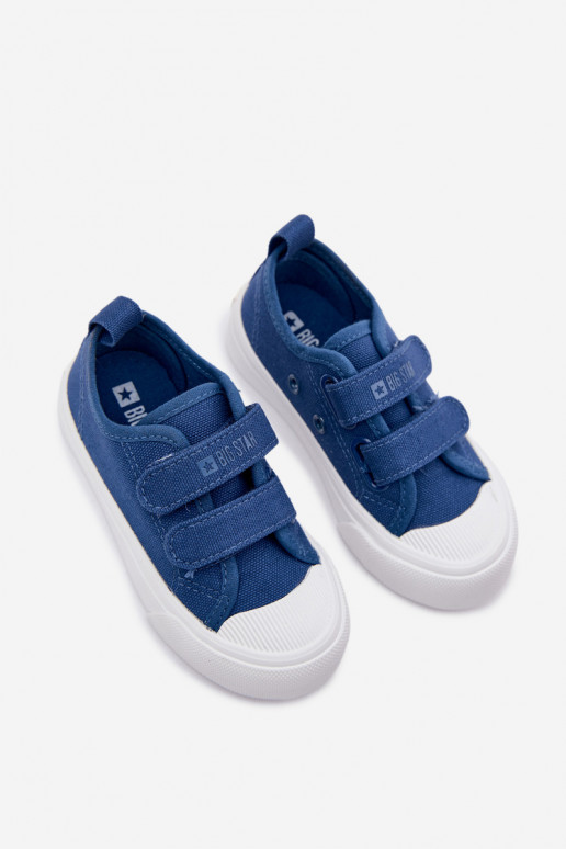 chaussures décontractées Puéril Big Star TT374159 bleu foncé