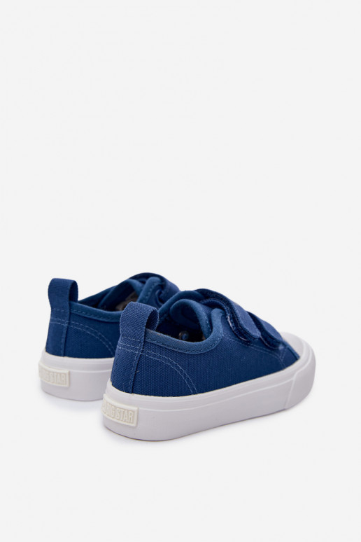 chaussures décontractées Puéril Big Star TT374159 bleu foncé