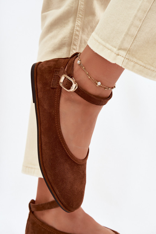 BallerinesActivéturalnego en daimu Big Star TT274211 marron