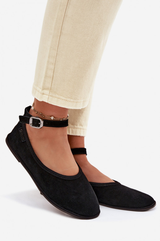 BallerinesActivéturalnego en daimu Big Star TT274212 couleur noire