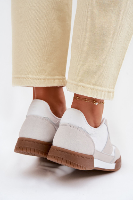 Chaussures modèle baskets Féminin Big Star TT274910 couleur blanche