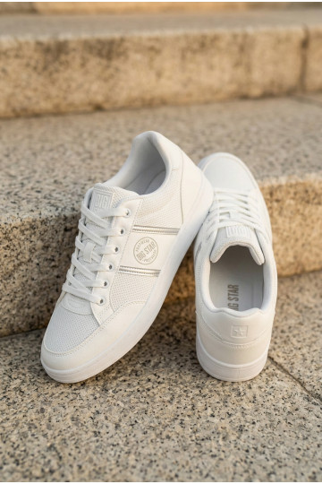 Baskets blanches pour hommes