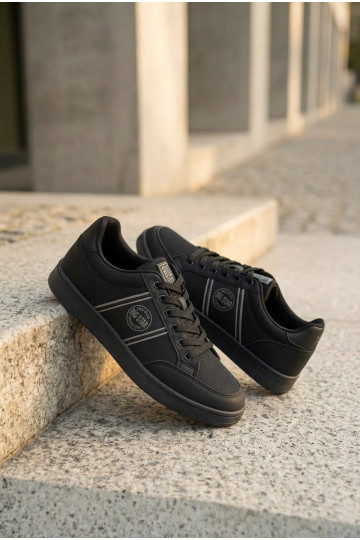 Baskets noires pour hommes