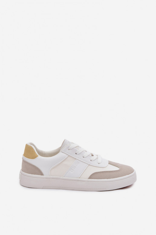 Chaussures modèle baskets Le bas des femmes Big Star TT274767 couleur blanche