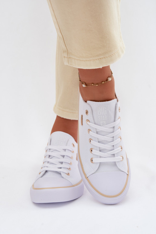 Chaussures de loisirs Faible Big Star TT274772 couleur blanche