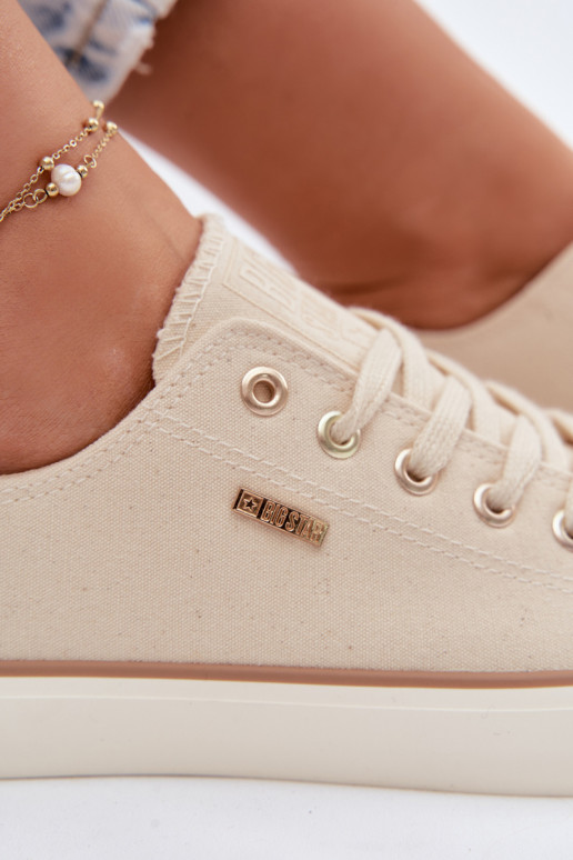 Chaussures de loisirs Faible Big Star TT274773 beige