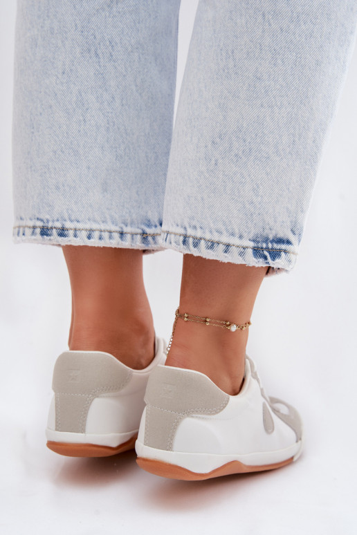 Chaussures modèle baskets Féminin Big Star TT274145 couleur blanche