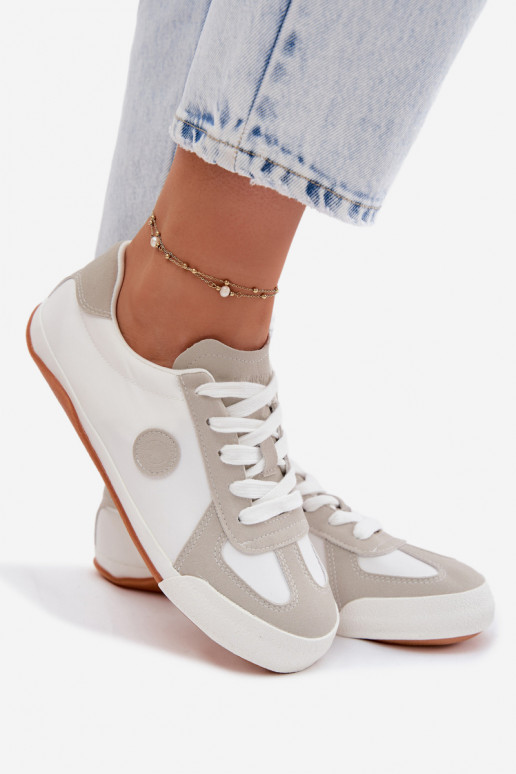 Chaussures modèle baskets Féminin Big Star TT274145 couleur blanche