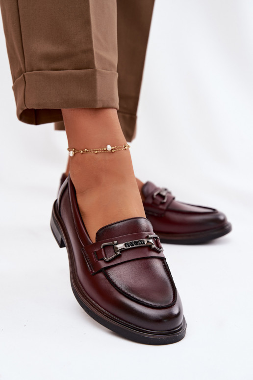 Peau mocassins pour femmes Vinceza 39983 Bourgogne