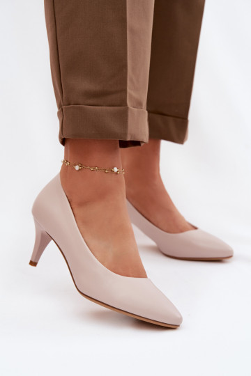 Chaussures en cuir écologique Sergio Leone couleur grise