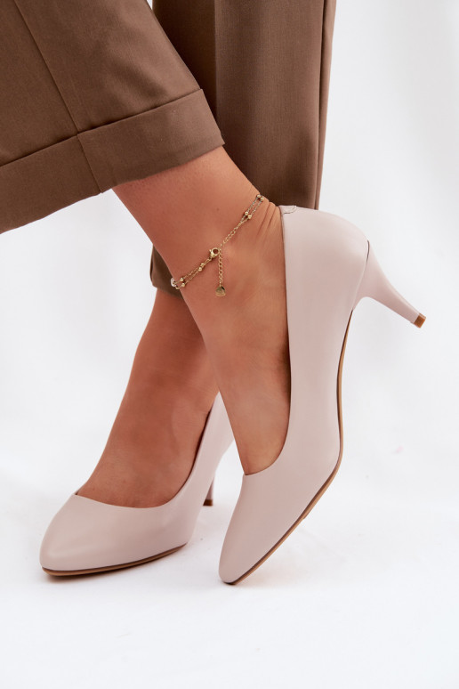 Chaussures en cuir écologique Sergio Leone couleur grise