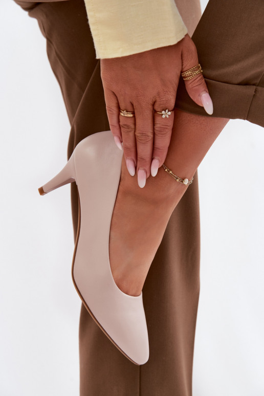 Chaussures en cuir écologique Sergio Leone couleur grise