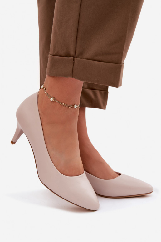 Chaussures en cuir écologique Sergio Leone couleur grise