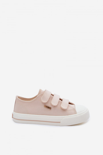 Chaussures de loisirs enfants avec fermeture velcro Big Star TT374174 couleur sable 2