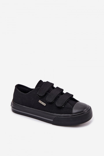 chaussures décontractées Puéril avec attaches adhésives Big Star TT374172 couleur noire
