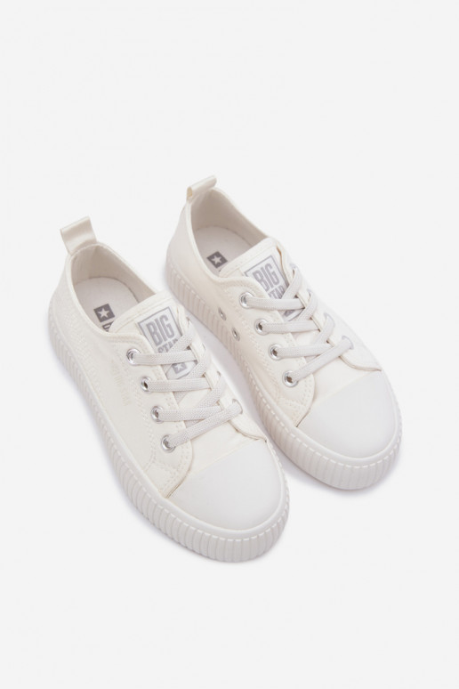 chaussures décontractées Puéril Big Star TT374108 couleur blanche