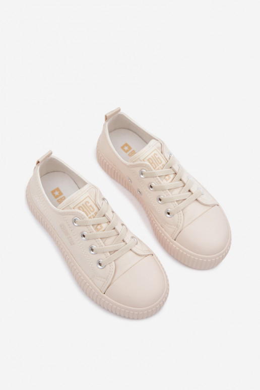 chaussures décontractées Puéril Big Star TT374106 couleur ivoire