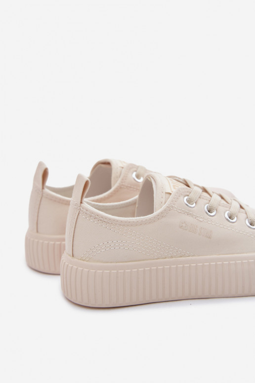 chaussures décontractées Puéril Big Star TT374106 couleur ivoire