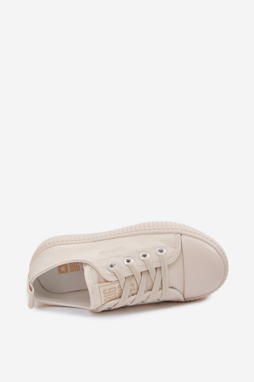 chaussures décontractées Puéril Big Star TT374106 couleur ivoire