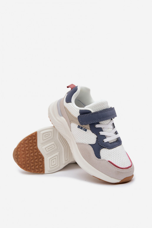 baskets Chaussures modèle baskets Puéril Big Star TT374029 couleur blanche