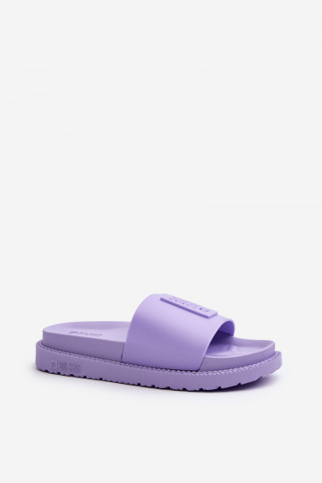 Chaussons femme Big Star LL274426 couleur violette 2