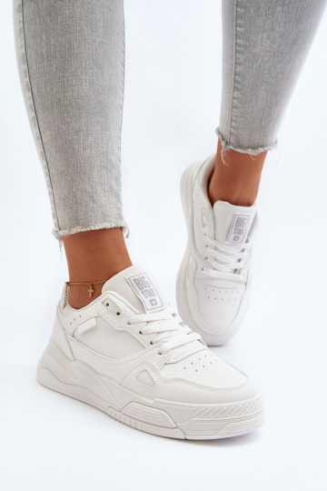 Féminin Chaussures modèle baskets Big Star NN274667 couleur blanche