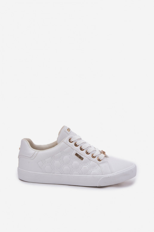 Chaussures de loisirs en cuir écologique Big Star RR274322 couleur blanche