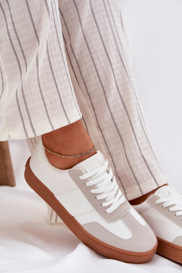 Chaussures modèle baskets Féminin Big Star RR274804 couleur blanche