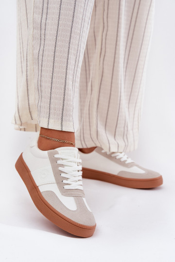 Chaussures modèle baskets Féminin Big Star RR274804 couleur blanche 2