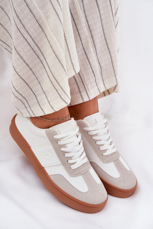 Chaussures modèle baskets Féminin Big Star RR274804 couleur blanche