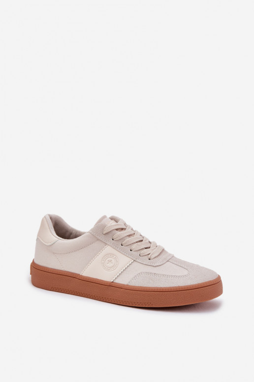 Chaussures modèle baskets Féminin Big Star RR274806 beige
