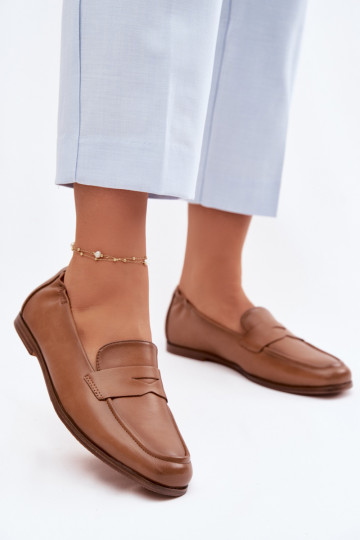 MocassinsActivéturalnej Skóry Vinceza 18121 marron 2