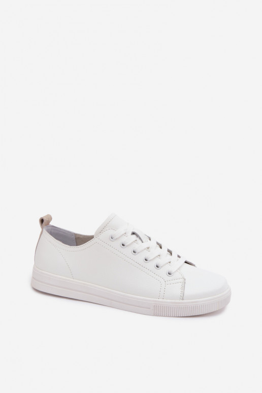 Peau Chaussures de loisirs Vinceza 79536 couleur blanche